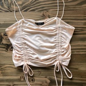 Cinched Crop Top